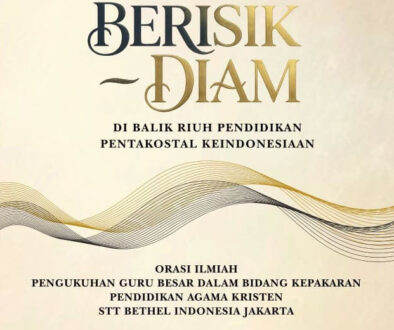 Cover LURUH LARAH FILSAFAT BERISIK DIAM di balik Riuh Pendidikan Pentakostal KeIndonesiaan